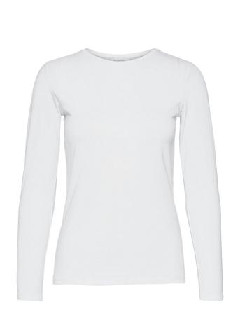 Sibio Jersey Top T-shirts & Tops Long-sleeved Vit Andiata