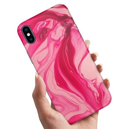 iPhone X/XS - Kuoret/Suojakuori Marmori Multicolor