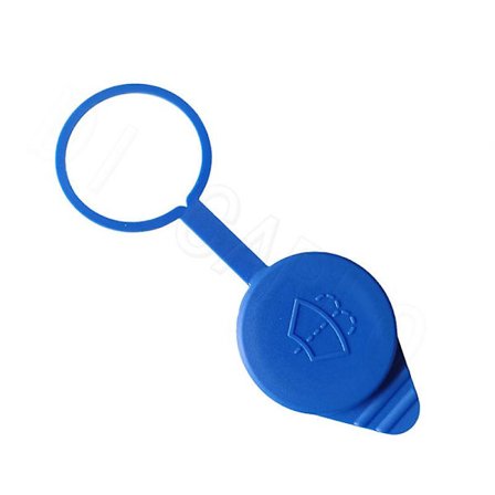 Bra vindrutetorkarvätskebehållare lock blå