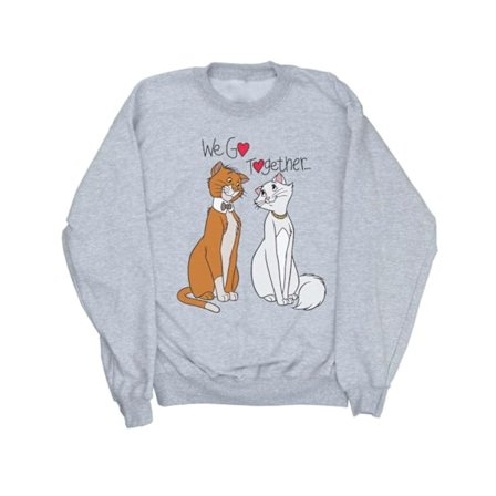 Disney Girls The Aristocats We Go Together Sweatshirt 7-8 år