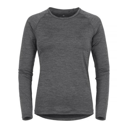 Hellner Nietsak LS Top Women's Women long-sleeved training tops Grey S