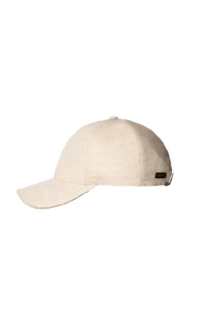 Eton Basebollkeps I Linne Kepsar Herr Beige M