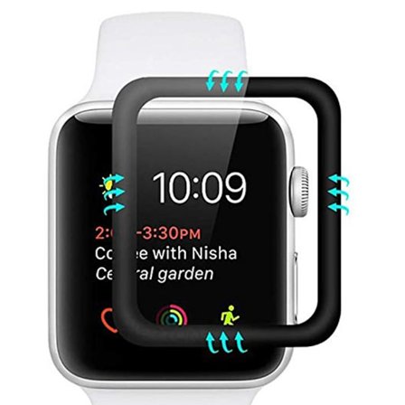 3D Full Cover Skärmskydd för Apple iWatch Serie 4/5