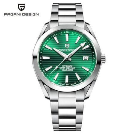 Menn's Mekanisk Speil Sport Dykker Klokker Luksus Sapphire Glass Automatisk klokke