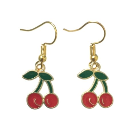Earrings - Cherry