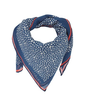 HABIBA Autumn Leaf Bandana Indigo, Tøj & Bolig, Hovedbeklædning, Turbans