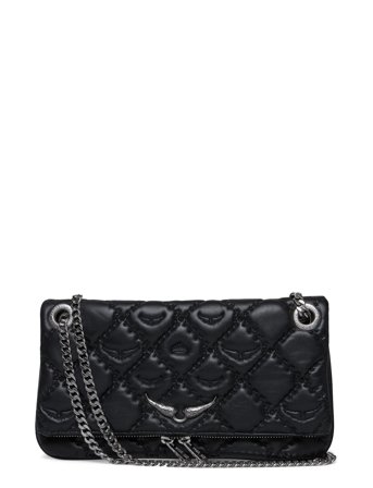 Zadig & Voltaire Rock Ii Quilted Monogram - Black - ONE SIZE