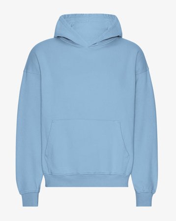 Organic Oversized Hood - Seaside Blue - Male - 2XL