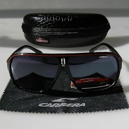 Carrera Ruthenium Pilot Solbriller til Mænd - Gradient Glas - Øjne Briller + Æske ZD Y