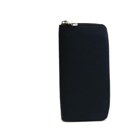 Louis Vuitton Vintage, Pre-owned Zippy Wallet Vertical Blauw, unisex, Maat:ONE Size