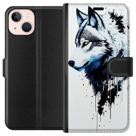 Kompatibelt Plånboksfodral till Apple Apple iPhone 13 mini Varg