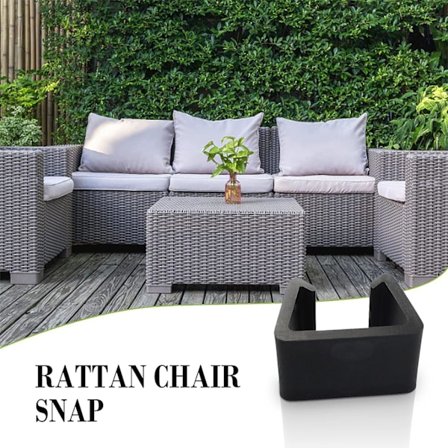 10 sett med møbelklemmer, forbindelsesklemme for terrassesofa