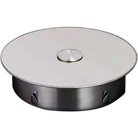 Deksel for skorsteinshull, deksel for røykrør i rustfritt stål, skorsteinshette for rør, brannsikker ovnsrørdeksel i rustfritt stål (149 mm)