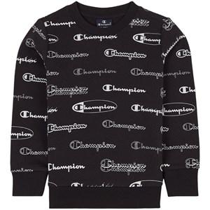 Kids - Champion Black Branded Sweatshirt 5-6 Years - Jumpers and knitwear - 5-6 years - Black