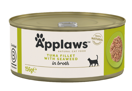 Applaws - Tunfiskfilet med tang og tare 156 g - Katt - Kattefôr & kattemat - Våtfôr og våtmat - ZOO.no