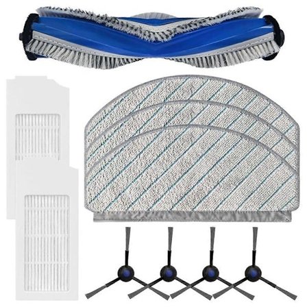 Ecovacs Deebot N20/N20 Plus/N20 Pro Plus Robotti-imurin varaosat Pääsivuharja HEPA-suodatin [DB]