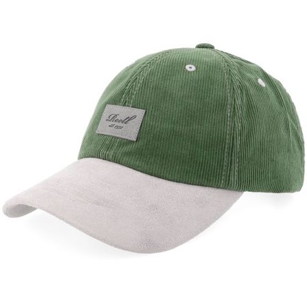 Reell - Grön adjustable Keps - Arc Suede Cap Light Green Corduroy Dad Cap @ Hatstore