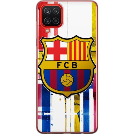 Yhteensopiva Puhelinkuori Samsung Galaxy A12 FC Barcelona