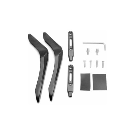 Universell skrivbordsfot, TV-stativ, TV-basfot, TV-stativfäste med skruvar för 32-65 tums skärm