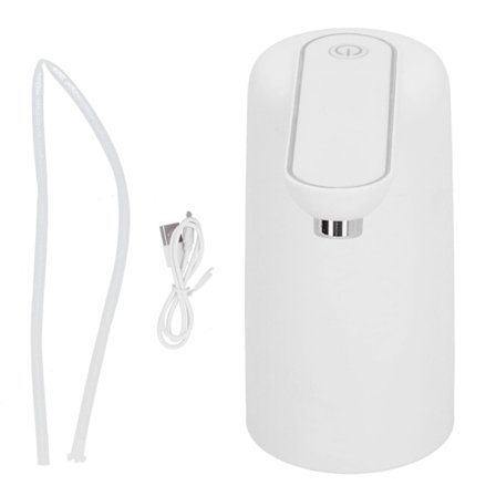 Elektrisk USB-lading Automatisk Vanndispenser Pumpe Hvit