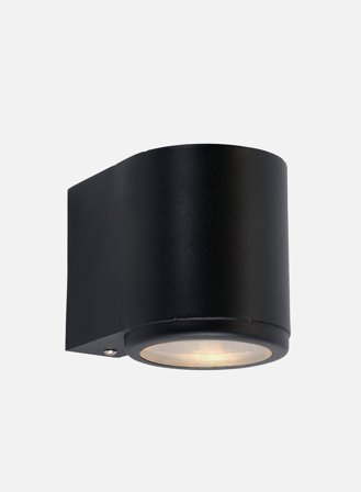 Mandal 1373 utelampe - sort