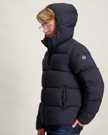 Colmar BOYS DOWN JKT Czarny Kurtki Chłopiec - Kids Brand Store