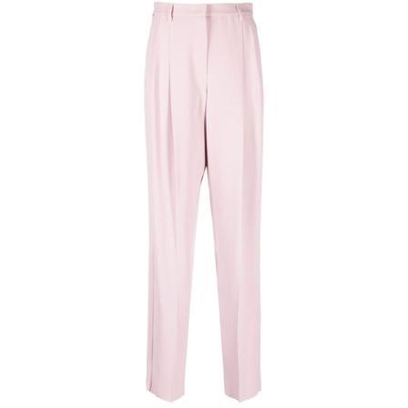 Emporio Armani, Slim-fit Trousers Roze, Dames, Maat:S
