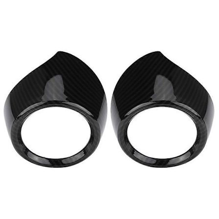 Bil Interiør Fremre Rad Side Luftkondisjoneringsuttak Trim Deksel Ramme for Alfa Romeo Giulia