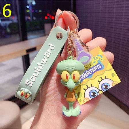 Ny Svampebob nøkkelring veskeanheng