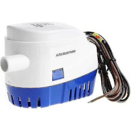 Automatisk dykpumpe til båd, campingvogn, camping, lille pool og springvand 12 V 4165 L/t-Yvan [DB]