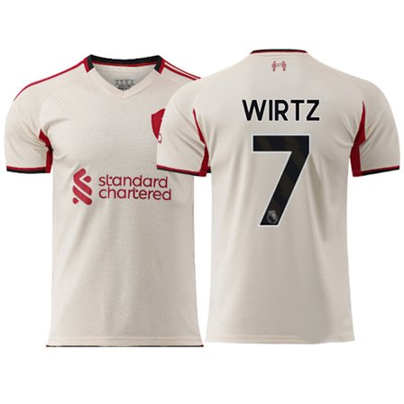 25-26 Liverpool F.C. Bortatröja NO.7 WIRTZ Träningsfotbollströja S-2XL