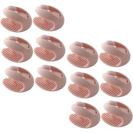 12 stk. dyneholder dynebetræk clips (lyserød) dyne clips tæppe spænde clips dyne fixer dyne lukning cover clip dyne clips
