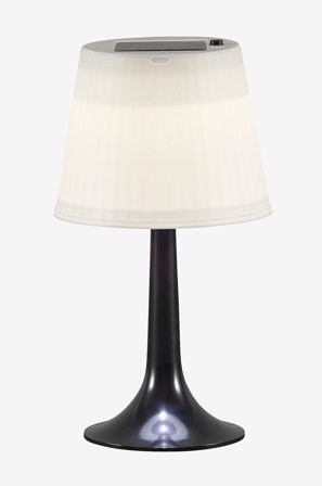 Jotex - Bordlampe Assisi solcelle LED 36 cm Svart - Kjøp Bordlamper hos Jotex