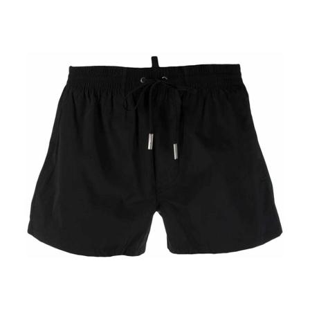 Dsquared2 Ceresio 9 Midi Boxer Sort, Herre Badeshorts, Størrelse: 2XL