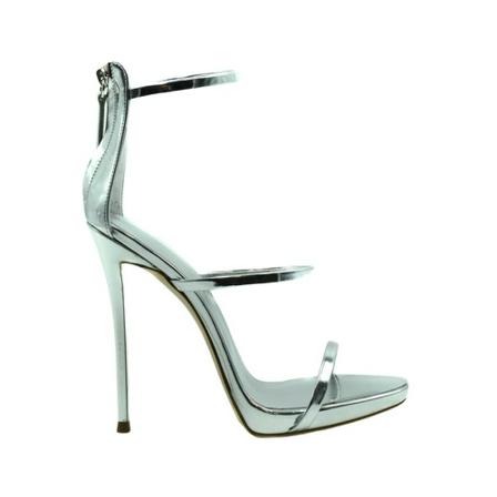 Giuseppe Zanotti, Sandals Szary, Kobieta, Rozmiar: 38 EU
