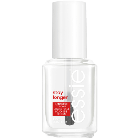 Essie Stay Longer Top Coat Nagelvård Unisex Transparant 13,5 ML