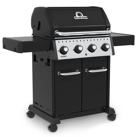 Broil king Crown 420 kaasugrilli, musta