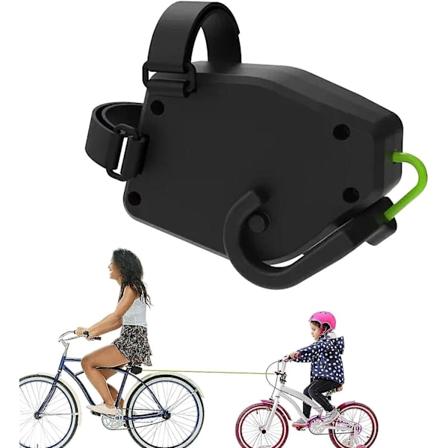 Indtrækkelig Forælder-Barn Cykeltrækrem, Bærbar Mtb Cykel Elastisk Træksystem til Voksne og Børn, Cykeltrækrem, Cykeltilbehør 1Pcs
