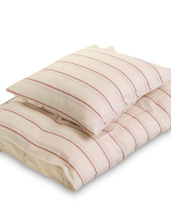 Baby Bedlinen Gots - Balance Stripes Rose Mix Patterned Filibabba