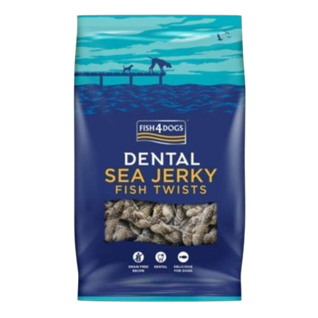 Fish4Dogs - Jerky Fish Twists 500g - Hund - Hundegodbiter & tyggebein - Hundebein & tyggekringler - ZOO.no