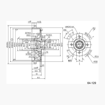 Biltema - BREMSETROMLE VW