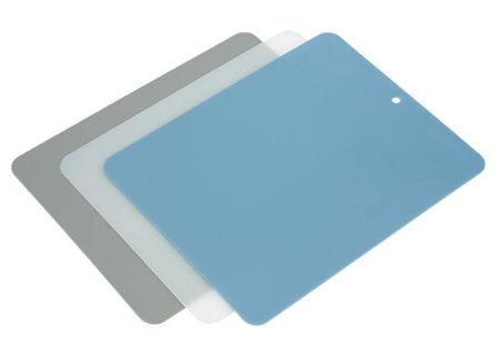 FUNKTION Skjærebrett I Plast Assorterte 3stk