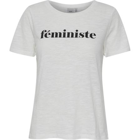 Ichi, T-Shirts Wit, Dames, Maat:M