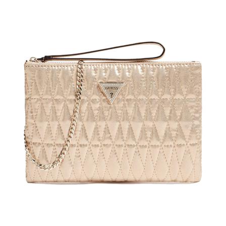 Guess, Clutch Beige, Dames, Maat:ONE Size