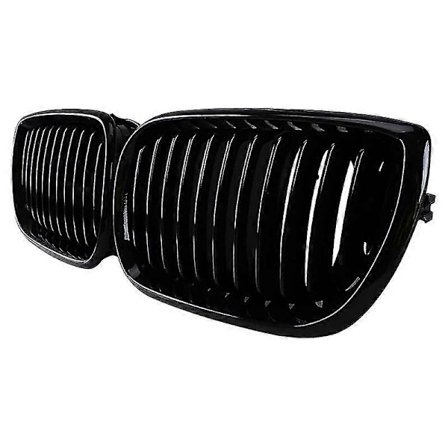 Glans Sort Forreste Nyre Grill til - E46 3 Serie 2002-2005 4D Sedan 318I 320I 323I 328I Foran