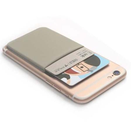 Kreditkortshållare För Smartphones - Beige