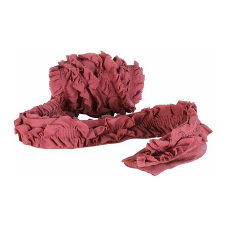 Burberry Vintage, Pre-owned Ruffle Belt Roze, Dames, Maat:ONE Size,Bedrukt