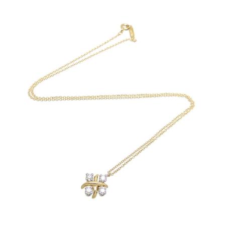 Tiffany & Co. Pre-owned Necklaces Gul, Dame Vintage Smykker, Størrelse: ONE Size