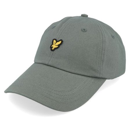 Lyle & Scott - Grön unconstructed Keps - Baseball Cap Green Mercurial Dad Cap @ Hatstore