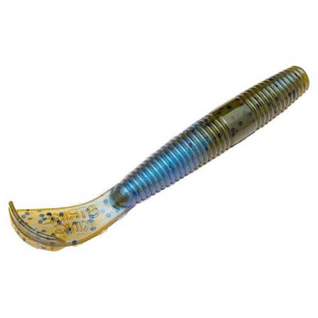 Strike King Rage Ned Cut-R Worm 7,5cm (9-pack) - Blue Craw